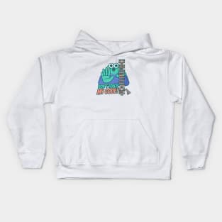 Don't touch my code Kids Hoodie